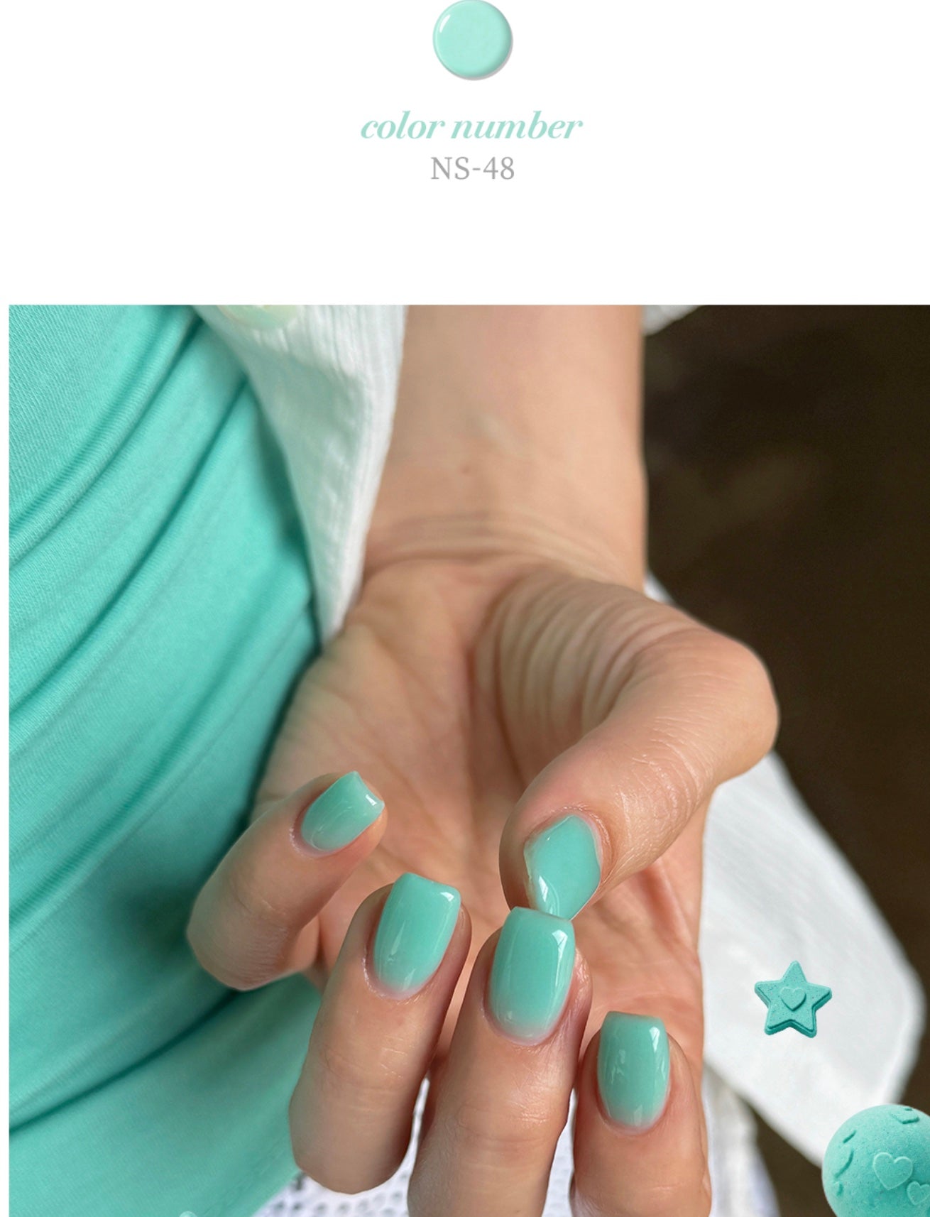 NEKOGEL Bath Bomb 10 Color Syrup Gel Nail Polish Set