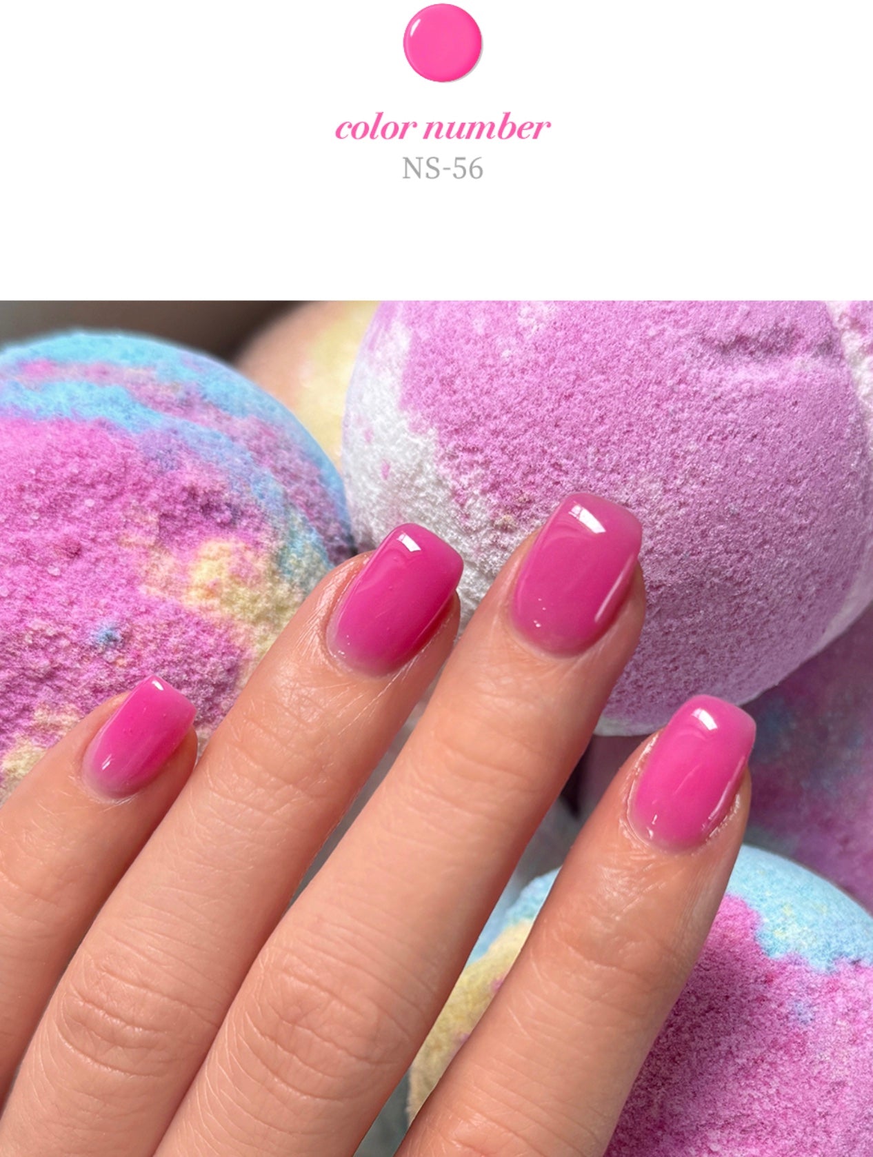 NEKOGEL Bath Bomb 10 Color Syrup Gel Nail Polish Set